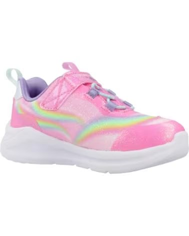 TÊNIS SKECHERS UNICORN CHASER PKMT ROSA PARA MENINA PKMT