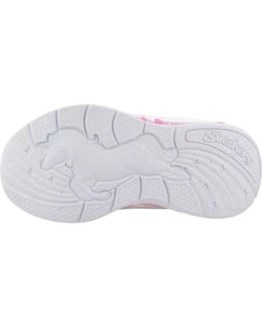 TÊNIS SKECHERS UNICORN CHASER PKMT ROSA PARA MENINA PKMT
