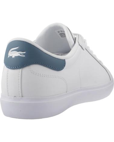 Sneaker für Herren LACOSTE ZAPATILLA CASUAL PARA HOMBRE POWERCOURT COLOR BLANC BLANCO AZUL