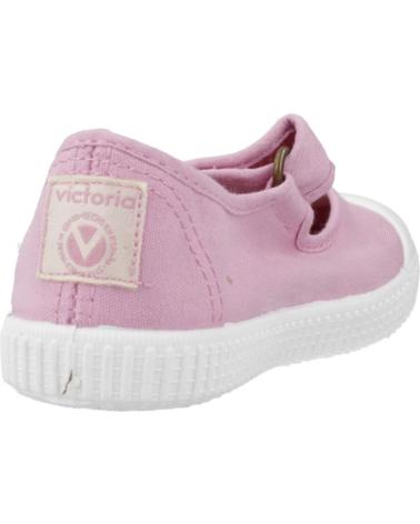 Deportivas de Niña VICTORIA ZAPATOS 1915 MERCEDITAS LONA ROSA