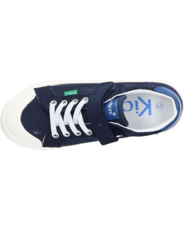 Sportif pour Fille et Garçon KICKERS 960663-30 KICKGOLDI CANVASNAPPA PUPRINT K 10 MARINE 10MARINE