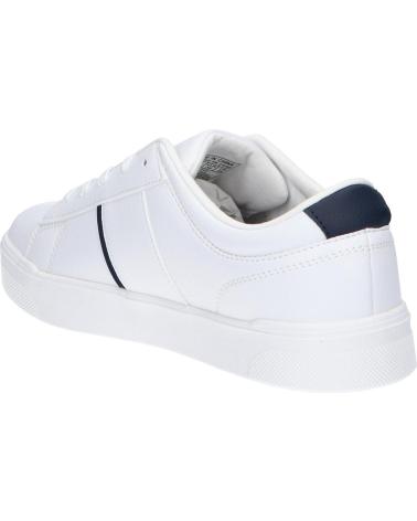 Sneaker für Damen polo ralph lauren RL01267100 FRAZIER J-WHITE TUMBLED- NAVY-NAVY PP