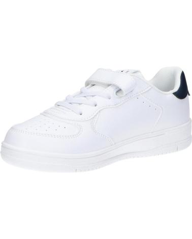 Sneaker für Mädchen und Junge POLO RALPH LAUREN RL02438102 MASTERS COURT PS C-WHITE - NAVY TUMBLED