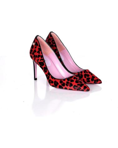 Zapatos-De-Tacón-De-Mujer-PACO-HERRERO-STILETTO-PELO-PRINT-ROJO-VARIOS-COLORES