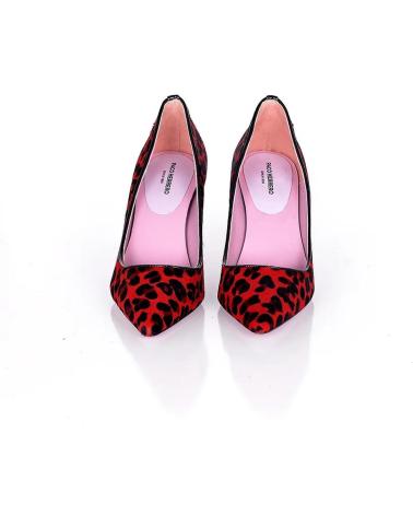 Zapatos-De-Tacón-De-Mujer-PACO-HERRERO-STILETTO-PELO-PRINT-ROJO-VARIOS-COLORES