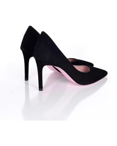 Zapatos-De-Tacón-De-Mujer-PACO-HERRERO-STILETTO-ANTE-NEGRO-VARIOS-COLORES