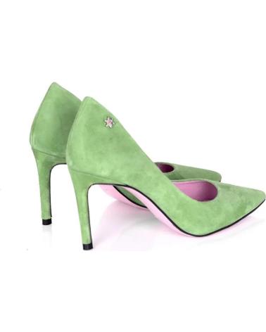 Zapatos-De-Mujer-PACO-HERRERO-STILETTO-ANTE-VERDE-VARIOS-COLORES