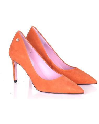 Zapatos-De-Tacón-De-Mujer-PACO-HERRERO-STILETTO-ANTE-NARANJA-VARIOS-COLORES