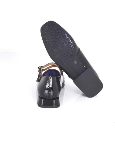 Ballerinas-De-Mujer-PACO-HERRERO-MERCEDITA-DOS-HEBILLAS-CHAROL-ARRUGADO-NEGRO-VARIOS-COLORES