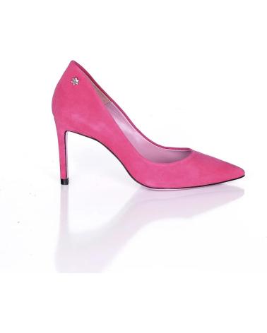Zapatos-De-Tacón-De-Mujer-PACO-HERRERO-STILETTO-ANTE-FUCSIA-VARIOS-COLORES