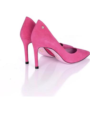 Zapatos-De-Tacón-De-Mujer-PACO-HERRERO-STILETTO-ANTE-FUCSIA-VARIOS-COLORES