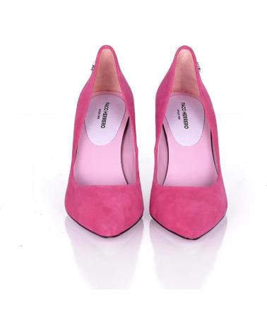 Zapatos-De-Tacón-De-Mujer-PACO-HERRERO-STILETTO-ANTE-FUCSIA-VARIOS-COLORES