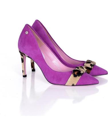 Ballerinas-De-Mujer-PACO-HERRERO-STILETTO-ANTE-LILA-LAZO-LEOPARDO-VARIOS-COLORES