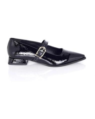 Bailarinas-De-Mujer-PACO-HERRERO-BAILARINA-CHAROL-NEGRO-HEBILLA-VARIOS-COLORES