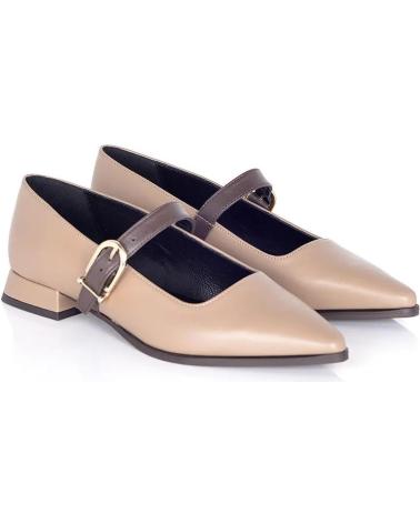 Bailarinas-De-Mujer-PACO-HERRERO-BAILARINA-TAUPE-TIRA-MARRON-VARIOS-COLORES