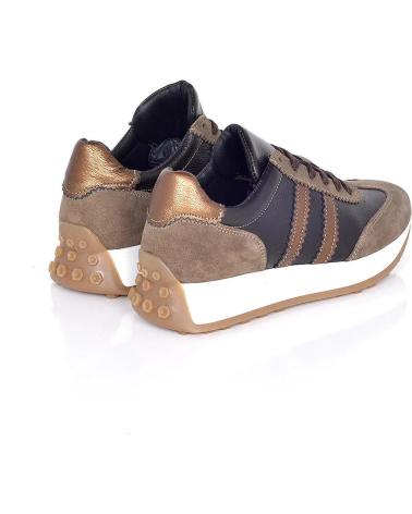 Sportif-De-Mujer-PACO-HERRERO-SNEAKER-TIRAS-MARRON-VARIOS-COLORES