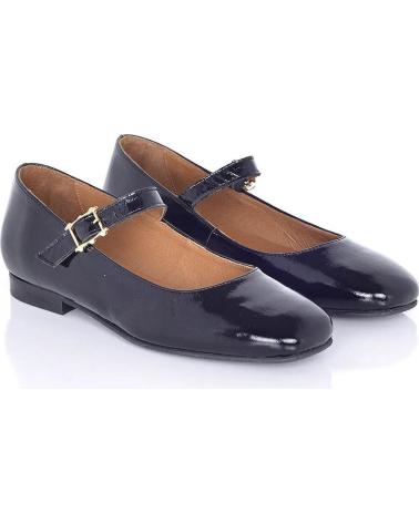 Bailarinas de Mujer PACO HERRERO BAILARINA VELVET CHAROL NEGRO PUNTA CUADRADA VARIOS COLORES