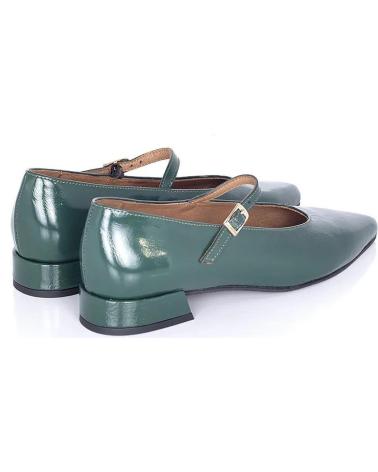 Bailarinas de Mujer PACO HERRERO BAILARINA HEBILLA VELVET CHAROL VERDE VARIOS COLORES