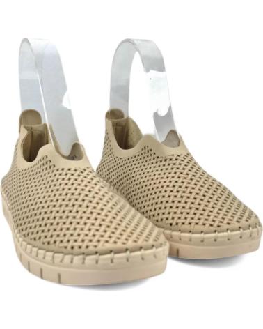 Mocassini per Donna TIMBOS MOCASIN PICADO DE MUJER 131126 BEIGE