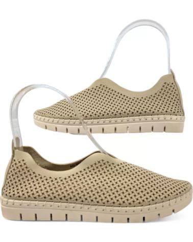 Mocassini per Donna TIMBOS MOCASIN PICADO DE MUJER 131126 BEIGE