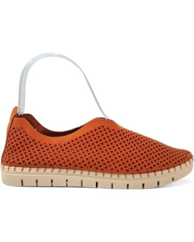 Mocassini per Donna TIMBOS MOCASIN PICADO DE MUJER 131125 NARANJA