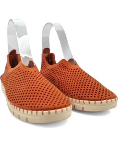 Mocassini per Donna TIMBOS MOCASIN PICADO DE MUJER 131125 NARANJA