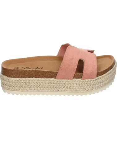 Woman Sandals PUNTOSALAO SANDALIAS BIO DE PLATAFORMA EN YUTE PARA MUJER COLOR ROSA M- VARIOS COLORES