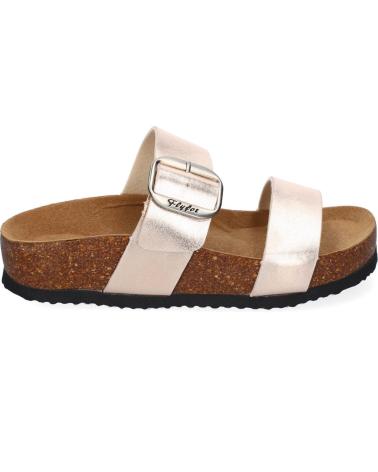 Sandálias de Mulher PUNTOSALAO SANDALIAS PLANAS MATERIAL BIO COMODA MUJER COLOR CHAMPAN M-2 VARIOS COLORES