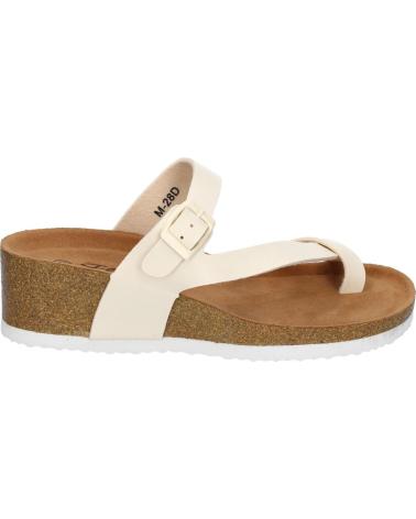 Woman Sandals PUNTOSALAO SANDALIAS DE CUNA BIO TIPO ESCLAVA MUJER COLOR BEIGE M-28 VARIOS COLORES