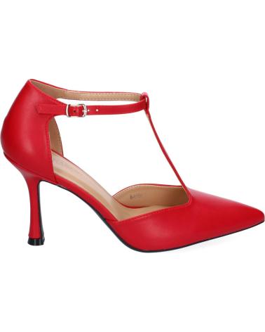 Shuhe ferse für Damen PUNTOSALAO ZAPATOS DE VESTIR TACON FINO SALON PARA MUJER COLOR ROJO B-5 VARIOS COLORES