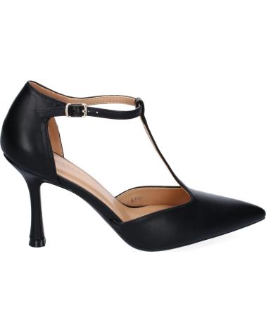 Sandalias de Mujer PUNTOSALAO ZAPATOS DE VESTIR TACON FINO SALON PARA MUJER COLOR NEGRO B- VARIOS COLORES