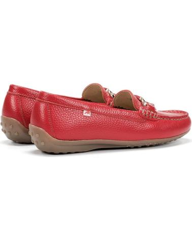 FLUCHOS MOCASINES F2156 MUJER ROJO