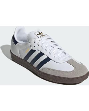 Sneaker für Herren ADIDAS SAMBA OG JH8795 CLOUD WHITE - NIGHT INDIGO - CLEAR GRANITE - NAVY