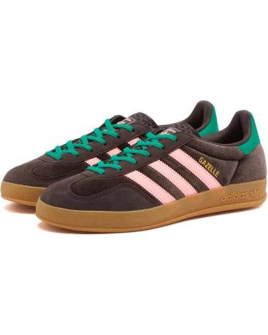 Trainers-De-Mujer-ADIDAS-GAZELLE-INDOOR-WOMAN-JI2714-DARK---GLOW-PINK---COURT-G-BROWN