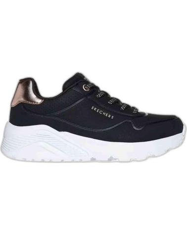 Esportes  de Mulher e Menino SKECHERS CALZADO MARCA MODELO UNO LITE-METALLIC MODE PARA JUNIOR NEGRO