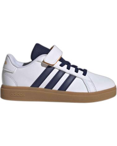 Sportif pour Fille et Garçon ADIDAS ZAPATILLAS CASUAL FTWWHT-DKBLUE-GUM10