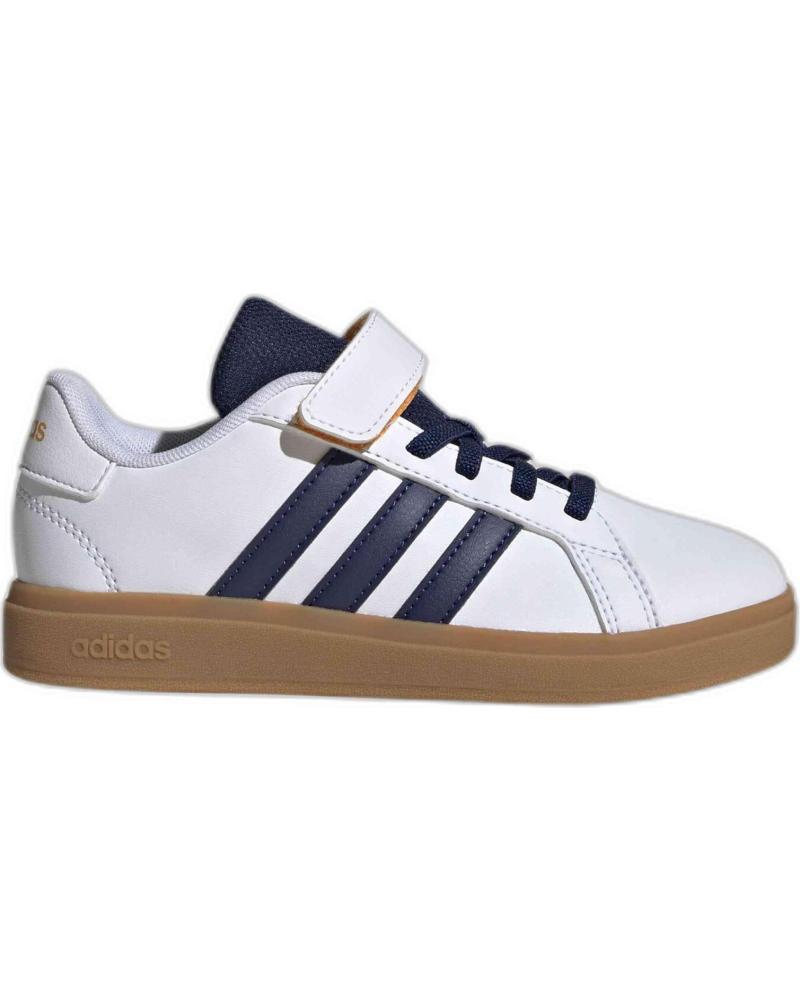 Sportif pour Fille et Garçon ADIDAS ZAPATILLAS CASUAL FTWWHT-DKBLUE-GUM10