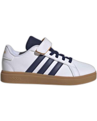 Sportif pour Fille et Garçon ADIDAS ZAPATILLAS CASUAL FTWWHT-DKBLUE-GUM10