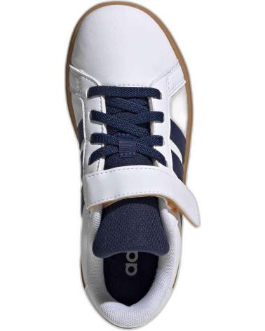 Sportif pour Fille et Garçon ADIDAS ZAPATILLAS CASUAL FTWWHT-DKBLUE-GUM10
