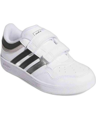 Sportif pour Fille et Garçon ADIDAS ZAPATILLAS HOOPS 4 0 BLANCO