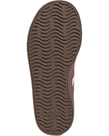 SCARPE ADIDAS VL COURT 3.0 IH3484 BIANCHE CON STRISCE ROSSE FTWWHT-BETSCA-GREONE