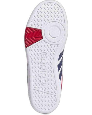 Sneaker für Damen und Mädchen und Junge ADIDAS ZAPATILLAS HOOPS 4 0  UNISEX EN COLOR BLANCO BLANCO