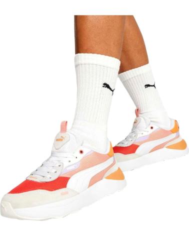 Scarpe-Sport-De-Mujer-PUMA-ZAPATILLAS-RUNTAMED-PLATFORM-POPPY-PINK-PUMA-WHIT
