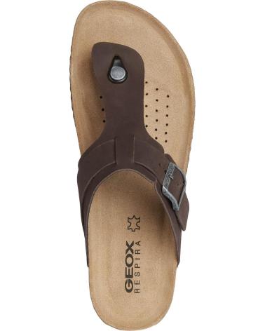 Sandales pour Homme GEOX CHANCLAS HOMBRE U159VD MARRóN
