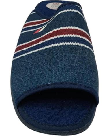 House-Slipers-De-Hombre-CALZAMUR-ZAPATILLA-ABIERTA-MARINO-RAYAS-CMCONFORT-342-VARIOS-COLORES