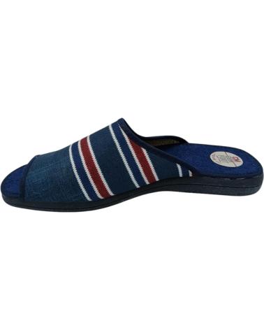 House-Slipers-De-Hombre-CALZAMUR-ZAPATILLA-ABIERTA-MARINO-RAYAS-CMCONFORT-342-VARIOS-COLORES