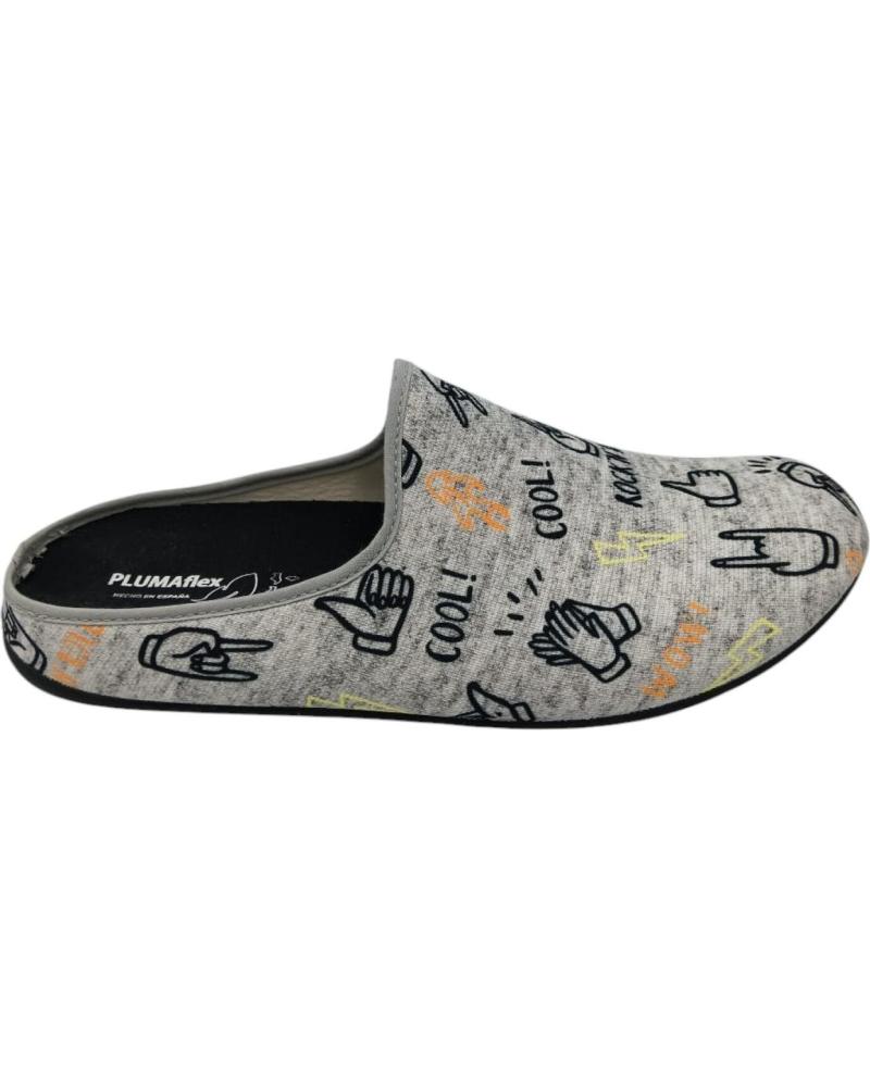 House-Slipers-De-Hombre-ROAL-ZAPATILLA-GRIS-PLUMAFLEX-30110-VARIOS-COLORES