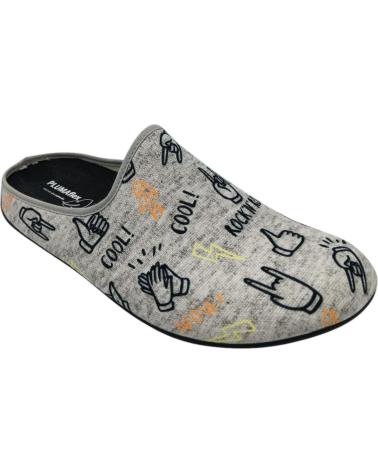 House-Slipers-De-Hombre-ROAL-ZAPATILLA-GRIS-PLUMAFLEX-30110-VARIOS-COLORES