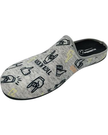 House-Slipers-De-Hombre-ROAL-ZAPATILLA-GRIS-PLUMAFLEX-30110-VARIOS-COLORES