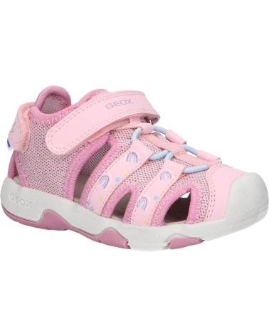 Sandalias de Niña GEOX B450DB 0ASCE B SANDAL MULTY C8099 LT PINK-DK PINK C8099